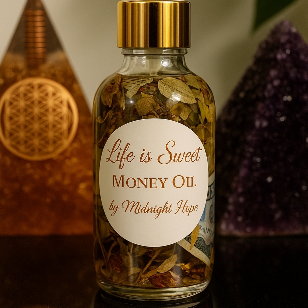 Money Oil Luxurious Gold-Capped Body Oil Spray
